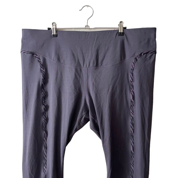 Nike Plus 3X Leggings Fast Mid Rise 7/8 Length Activewear Workout Purple - Picture 6 of 11